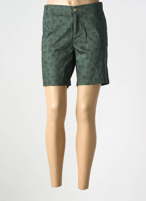 Short vert MARINE DE SAVOIE pour femme