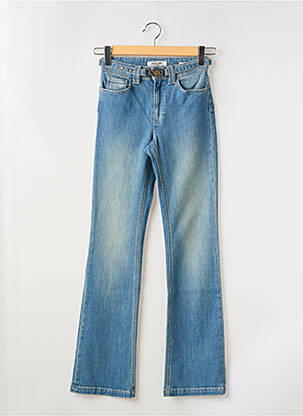 Jeans coupe droite stretch taille normale bleu SALSA femme