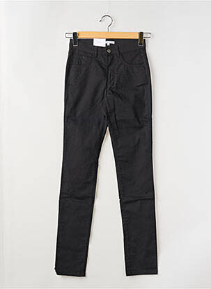 Jeans coupe slim stretch taille normale noir SAINT HILAIRE femme