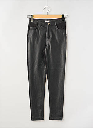 Pantalon slim tissage enduit taille normale noir LIU JO femme