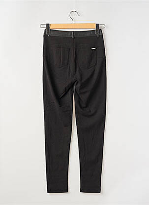 Pantalon slim tissage enduit taille normale noir LIU JO femme