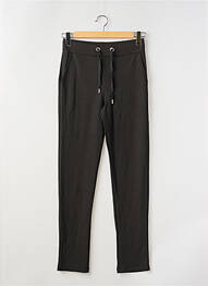 Jogging slim taille normale noir LA FEE MARABOUTEE femme