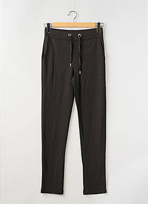 Jogging slim taille normale noir LA FEE MARABOUTEE femme