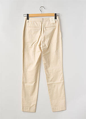 Pantalon chino tissage popeline taille normale beige SCOTCH & SODA femme
