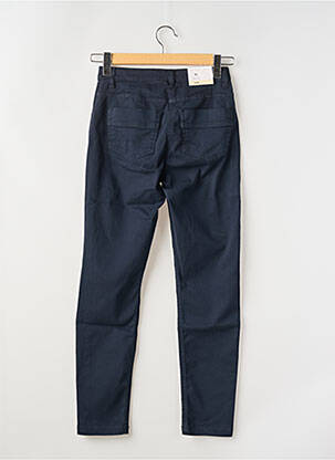 Pantalon slim tissage popeline taille normale bleu BETTY BARCLAY femme