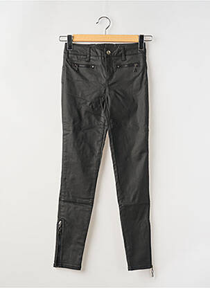 Pantalon slim tissage enduit taille normale noir LIU JO femme