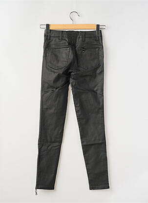 Pantalon slim tissage enduit taille normale noir LIU JO femme