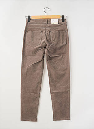 Pantalon slim stretch taille normale marron BETTY BARCLAY femme