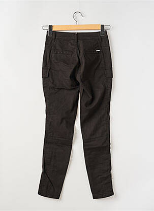 Pantalon chino tissage popeline taille normale noir LIU JO femme