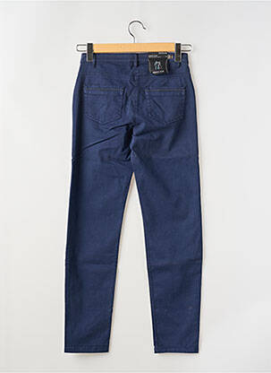 Pantalon slim tissage popeline taille normale bleu BETTY BARCLAY femme