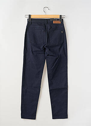 Pantalon slim tissage popeline taille normale bleu BETTY BARCLAY femme