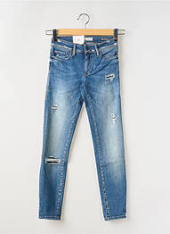 Jeans coupe slim stretch taille normale bleu SALSA homme