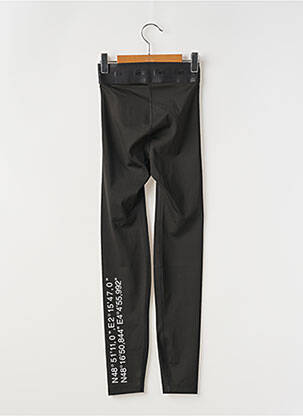 Legging stretch noir LACOSTE femme