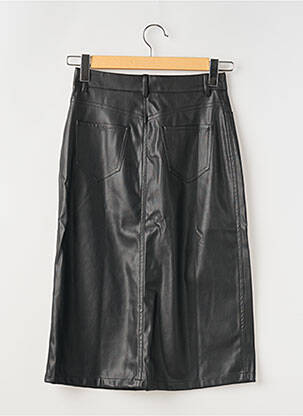 Jupe mi-longue coupe droite noir SUD EXPRESS femme