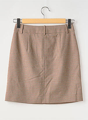 Jupe courte poches marron ESPRIT femme