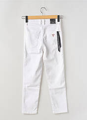 Jeans coupe slim blanc GUESS pour femme seconde vue