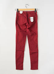 Jeans coupe slim rouge LIU JO pour femme seconde vue