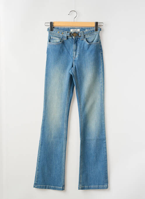 Jeans coupe droite stretch taille normale bleu SALSA femme