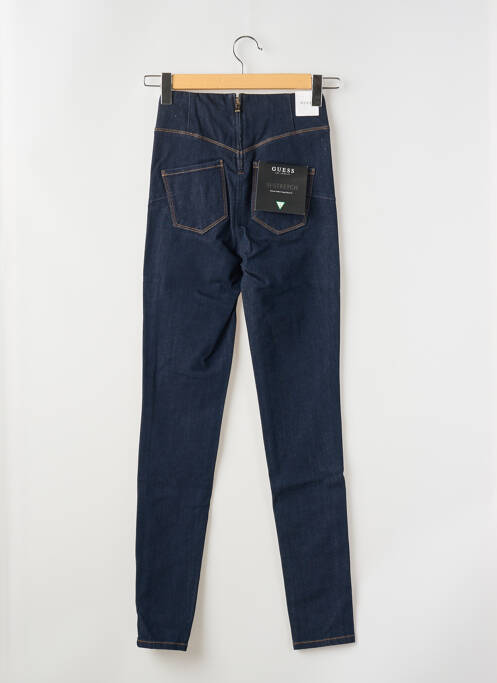 Jeans coupe slim bleu GUESS pour femme