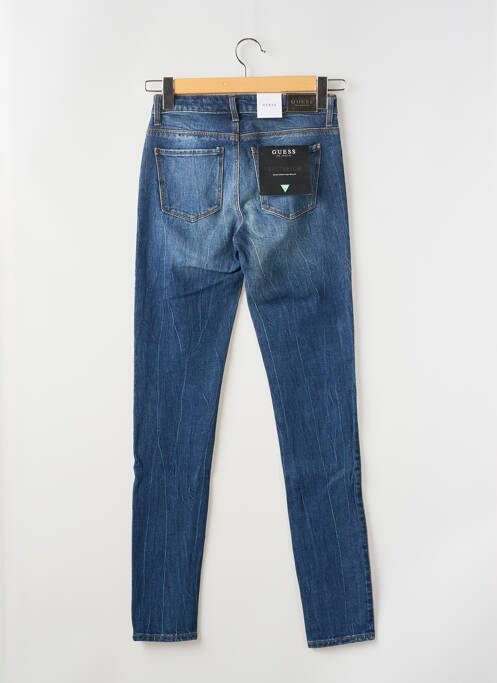 Jeans coupe slim bleu GUESS pour femme