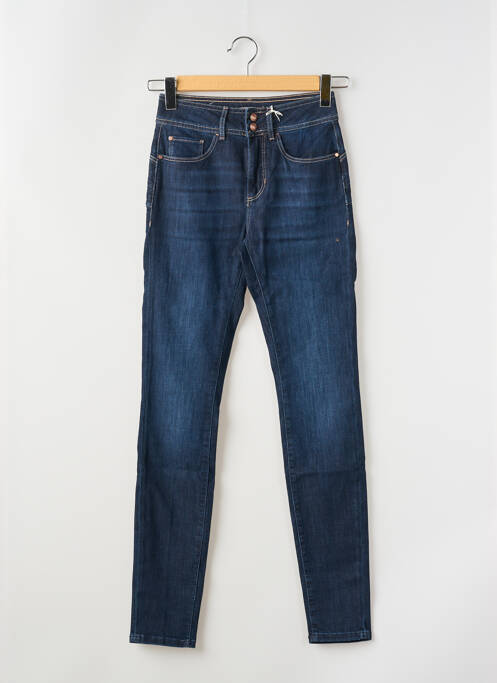 Jeans coupe slim bleu GUESS pour femme