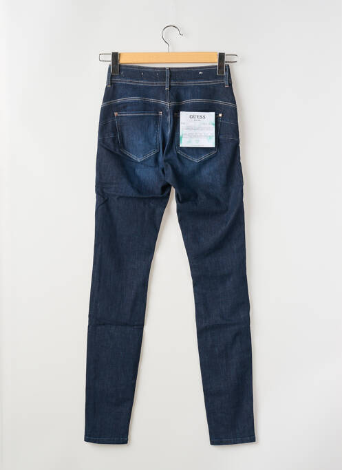 Jeans coupe slim bleu GUESS pour femme