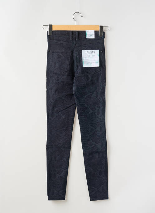 Jeans coupe slim bleu GUESS pour femme