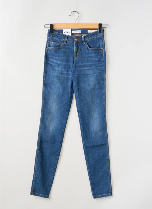 Jeans coupe slim bleu GUESS pour femme
