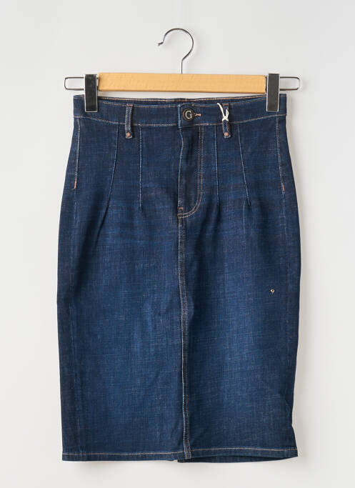 Jupe mi-longue bleu GUESS pour femme