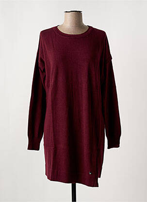 Robe pull col rond manches longues violet SALSA femme