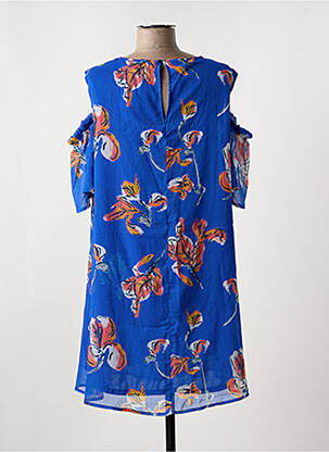 Robe courte manches courtes manches courtes bleu SALSA femme