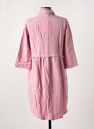 Robe courte manches longues manches longues rose SALSA femme