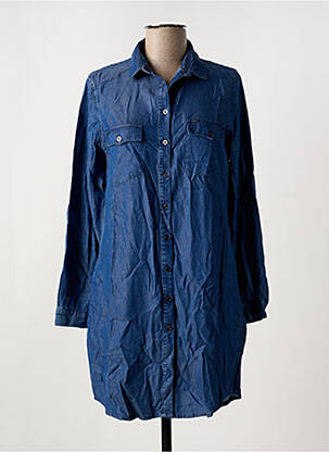 Robe courte manches longues manches longues bleu SALSA femme