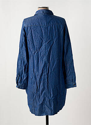 Robe courte manches longues manches longues bleu SALSA femme