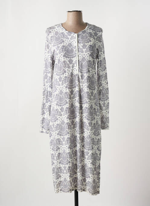 Chemise de nuit gris CANAT pour femme