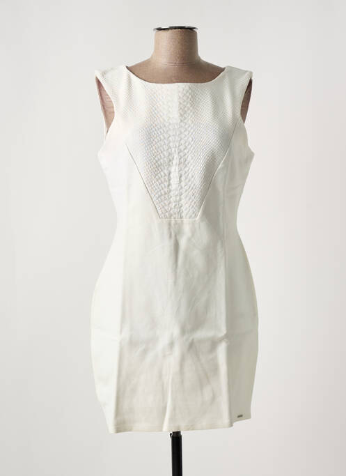Robe courte blanc SALSA pour femme