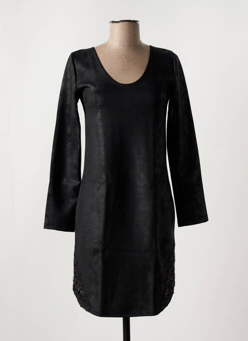 Robe courte noir SUGGEST pour femme