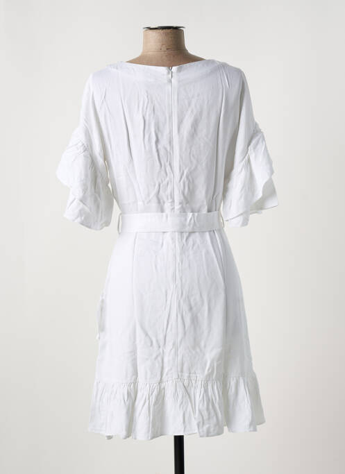 Robe mi-longue blanc SALSA pour femme