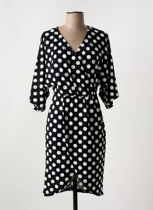 Robe mi-longue noir ISKA pour femme