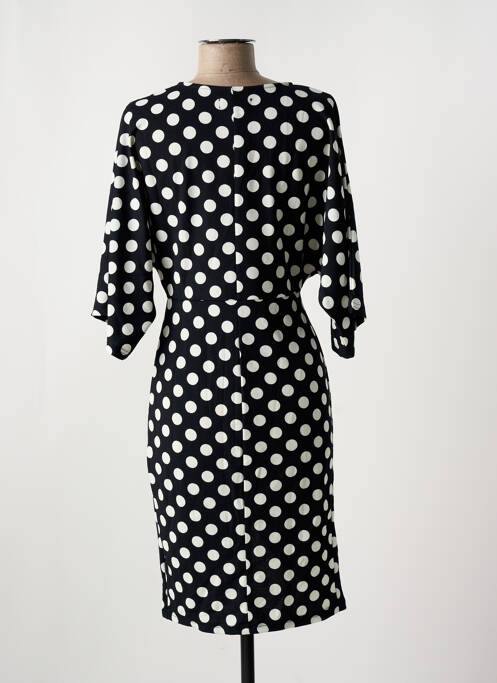 Robe mi-longue noir ISKA pour femme