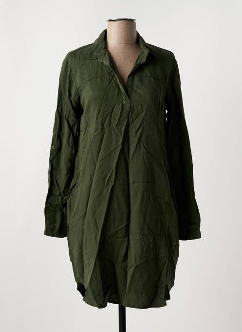 Robe mi-longue vert SALSA femme