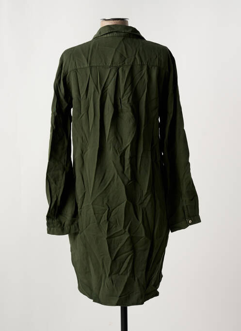 Robe mi-longue vert SALSA femme