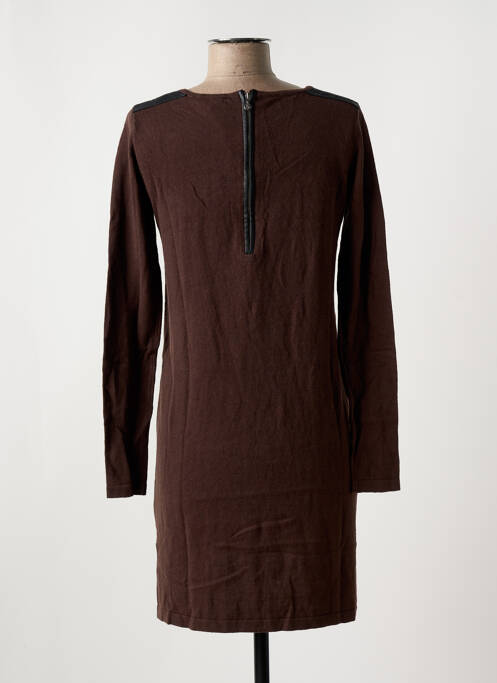Robe pull marron SALSA pour femme