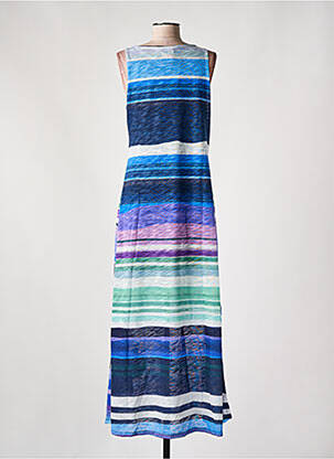Robe longue sans manche sans manche vert DESIGUAL femme