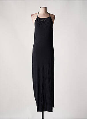 Robe longue sans manche sans manche noir LISE CHARMEL femme