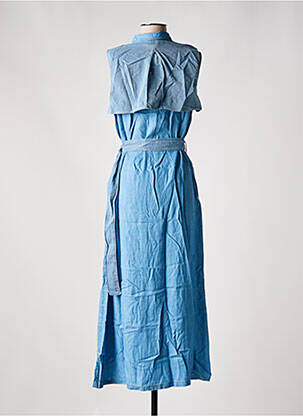 Robe longue sans manche sans manche bleu SALSA femme