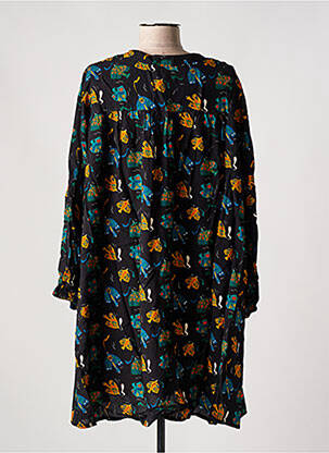 Robe courte manches longues manches longues noir PAKO LITTO femme
