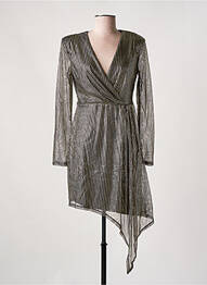 Robe courte manches longues manches longues noir GUESS femme