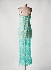 Robe longue vert BCBGMAXAZRIA pour femme seconde vue