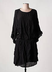 Robe mi-longue noir VILA pour femme seconde vue